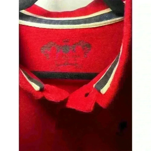 U.S. Polo Assn. Men's Red Polo Shirt XL Short Sleeve Luxury Feel - Picture 3 of 6